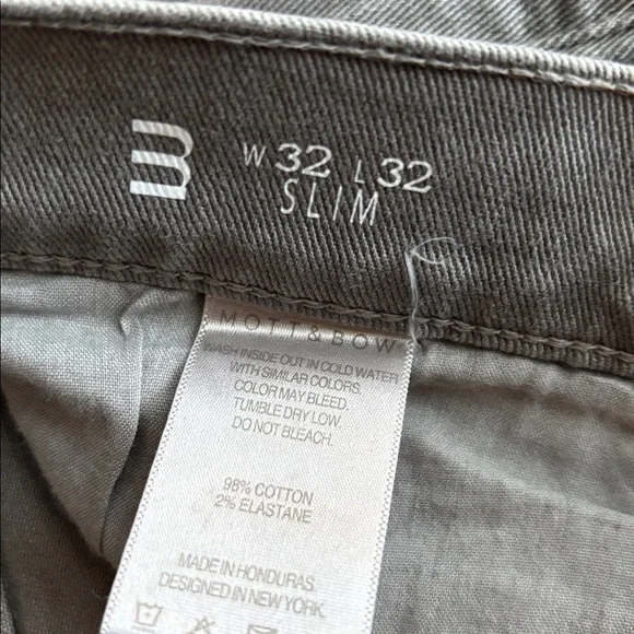 Men’s Mott & Bow Mercer Slim Fit Jeans - Picture 3 of 3